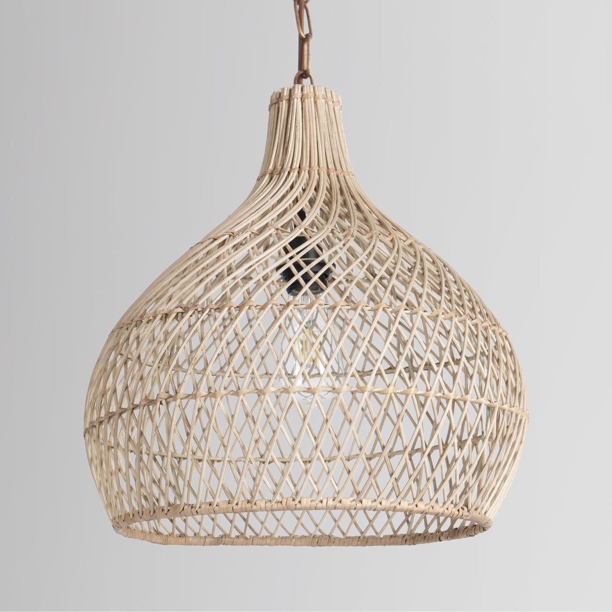 Dome Natural 16" Ceiling Light