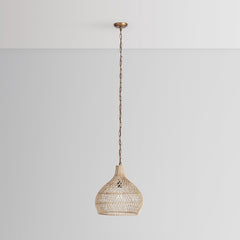 Dome Natural 16" Ceiling Light
