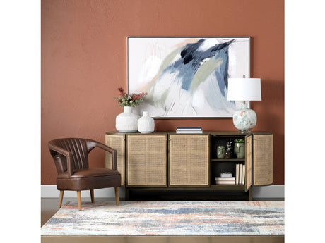 Domingo Brown/Tan Sideboard - Ornate Home
