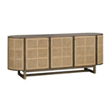Domingo Brown/Tan Sideboard - Ornate Home