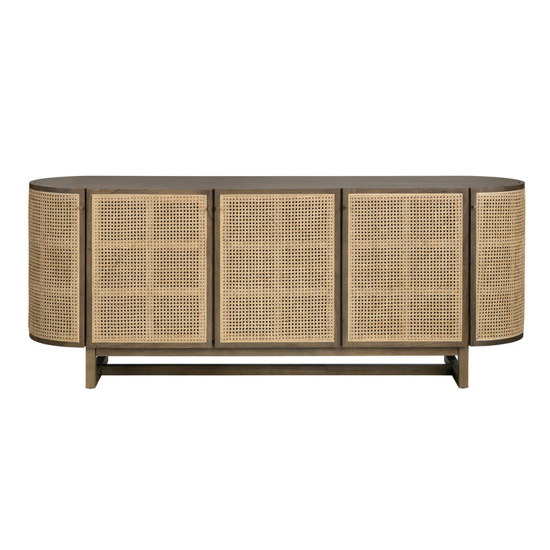 Domingo Brown/Tan Sideboard - Ornate Home