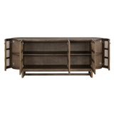 Domingo Brown/Tan Sideboard - Ornate Home