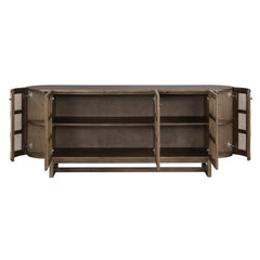 Domingo Brown/Tan Sideboard - Ornate Home