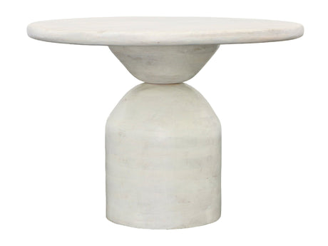 Domingo Whitewash Dining Table - Ornate Home