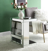 Dominic Mirrored Accent Table - Ornate Home