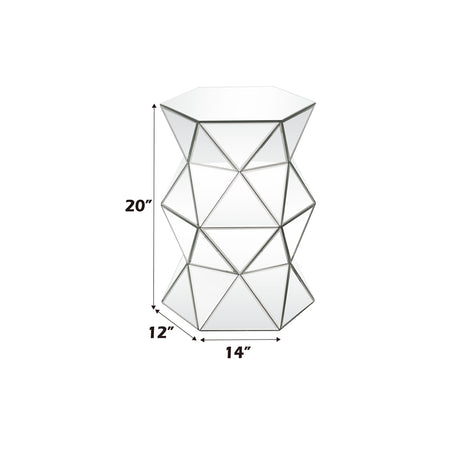 Dominic Mirrored Pedestal - Ornate Home