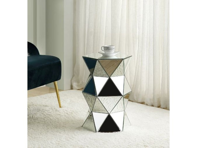 Dominic Mirrored Pedestal - Ornate Home