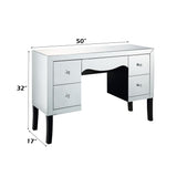 Dominic Mirrored Vanity Desk - Ornate Home