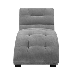 Dominick Amigo Granite Fabric Chaise - Ornate Home