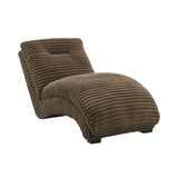 Dominick II Masis Cocoa Chaise - Ornate Home