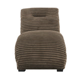 Dominick II Masis Cocoa Chaise - Ornate Home