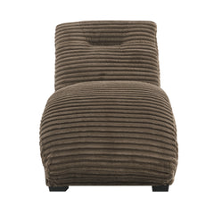 Dominick II Masis Cocoa Chaise - Ornate Home