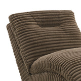 Dominick II Masis Cocoa Chaise - Ornate Home