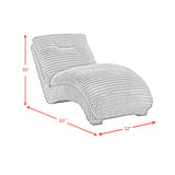 Dominick II Masis Cocoa Chaise - Ornate Home