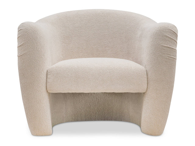 Domino Beige Accent Chair - Ornate Home