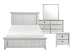 Donahue Off-White 4-Piece Queen Bedroom Set - Ornate Home