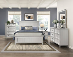 Donahue Off-White 4-Piece Queen Bedroom Set - Ornate Home