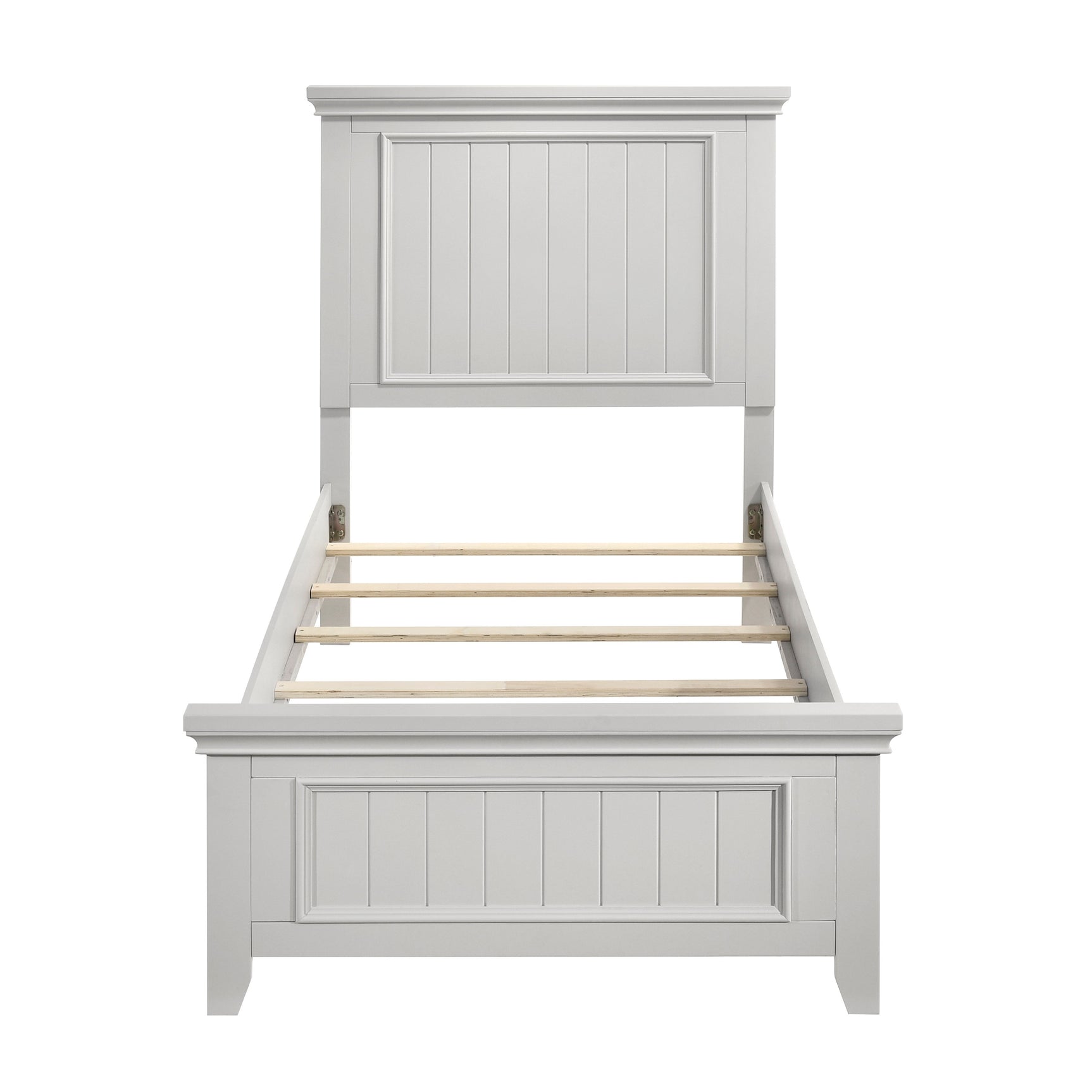 Donahue Off-White 4-Piece Twin Bedroom Set - Ornate Home