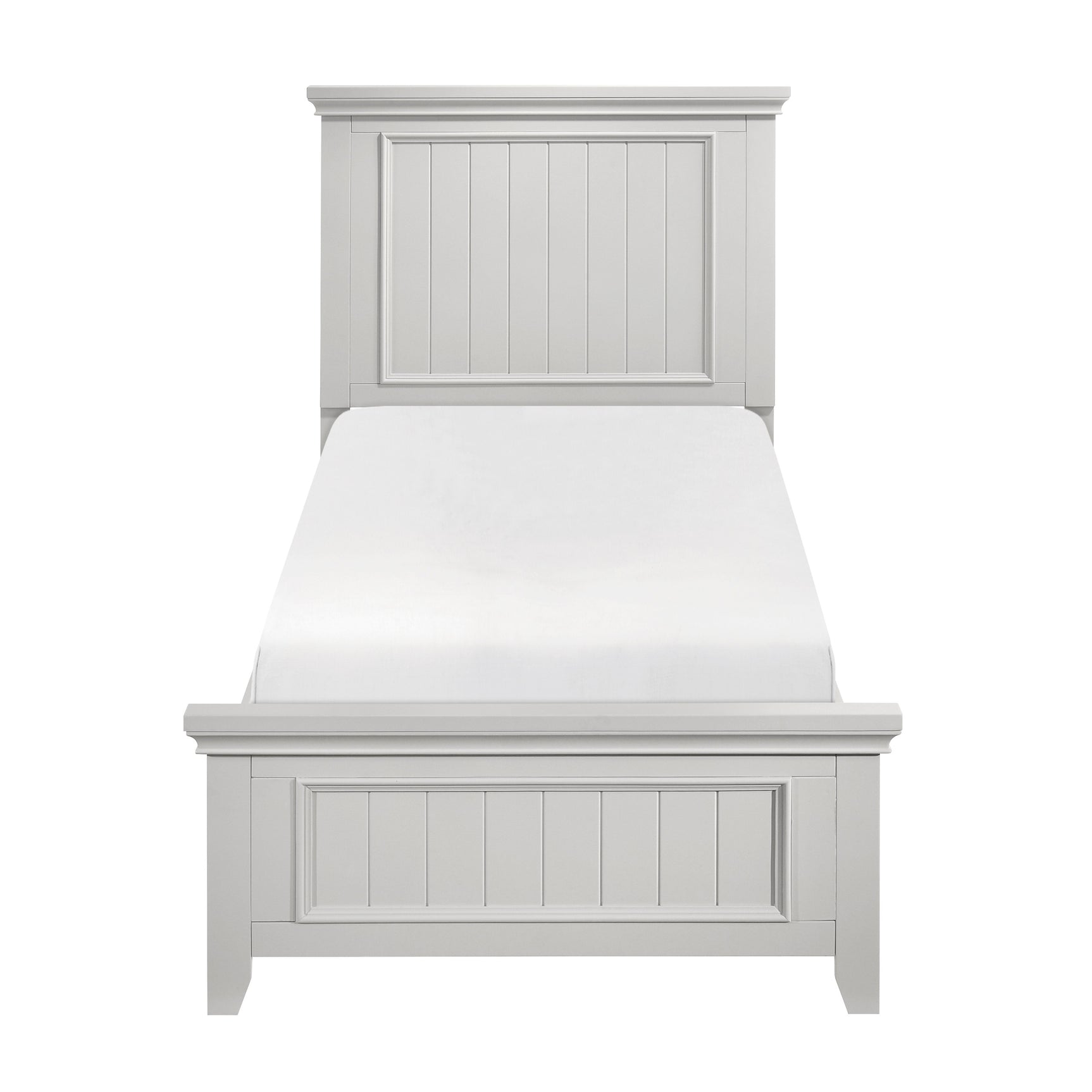 Donahue Off-White 4-Piece Twin Bedroom Set - Ornate Home