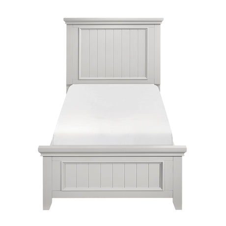 Donahue Off-White 4-Piece Twin Bedroom Set - Ornate Home