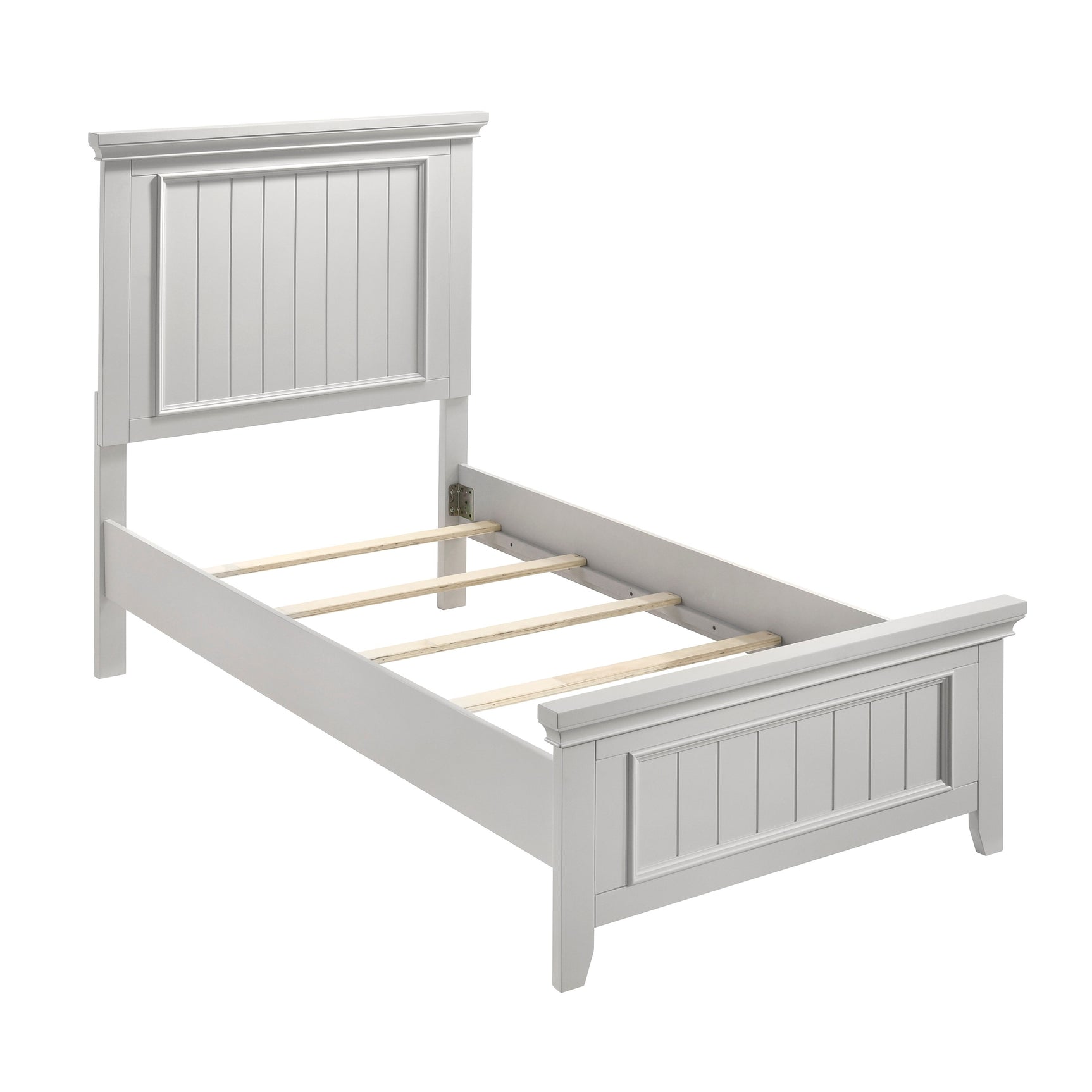 Donahue Off-White 4-Piece Twin Bedroom Set - Ornate Home