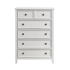Donahue Off-White 5-Piece Queen Bedroom Set - Ornate Home