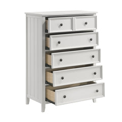 Donahue Off-White 5-Piece Queen Bedroom Set - Ornate Home