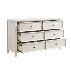 Donahue White Dresser - Ornate Home