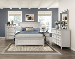 Donahue White Mirror - Ornate Home