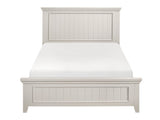 Donahue White  Queen Bed - Ornate Home