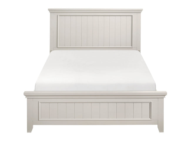 Donahue White  Queen Bed - Ornate Home