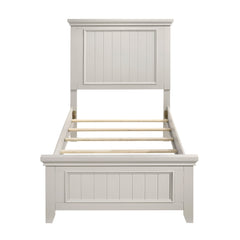 Donahue White Twin Bed - Ornate Home