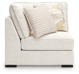Donelson Creek Vanilla 4-Piece Sectional and Ottoman (Online Special Price) - Ornate Home