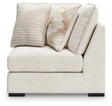 Donelson Creek Vanilla 4-Piece Sectional and Ottoman (Online Special Price) - Ornate Home