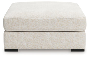 Donelson Creek Vanilla 4-Piece Sectional and Ottoman - Ornate Home
