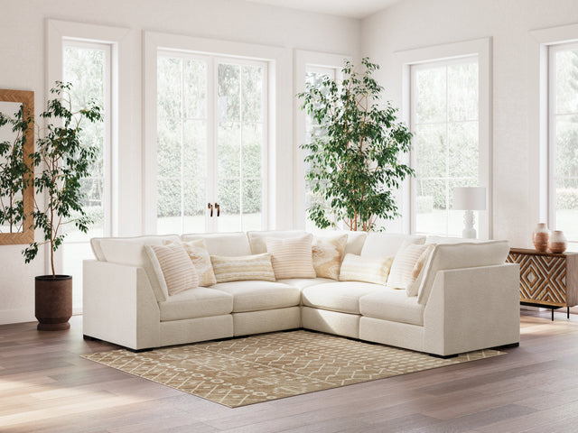 Donelson Creek Vanilla 5-Piece Sectional (Online Special Price) - Ornate Home