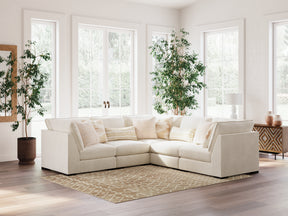 Donelson Creek Vanilla 5-Piece Sectional - Ornate Home