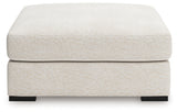Donelson Creek Vanilla 5-Piece Sectional and 2 Oversized Ottomans (Online Special Price) - Ornate Home