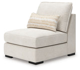 Donelson Creek Vanilla 5-Piece Sectional and 2 Oversized Ottomans (Online Special Price) - Ornate Home