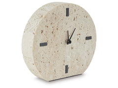 Donfordson Beige Table Clock - Ornate Home