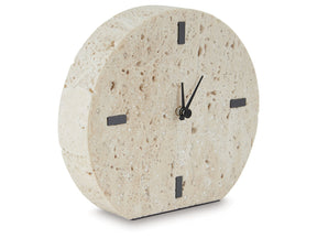 Donfordson Beige Table Clock - Ornate Home