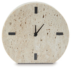 Donfordson Beige Table Clock - Ornate Home