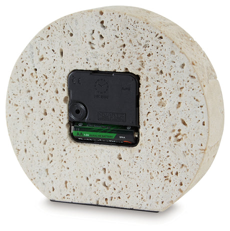 Donfordson Beige Table Clock - Ornate Home