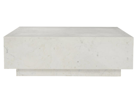 Donnelly White Cocktail Table - Ornate Home