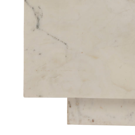 Donnelly White Cocktail Table - Ornate Home