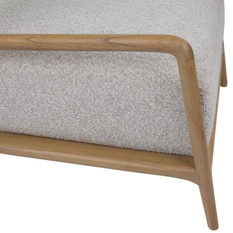 Donney Cream/Natural Occasional Chair - Ornate Home