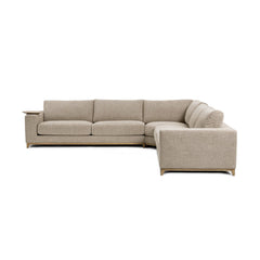 Donovan Bisque Sectional - Ornate Home