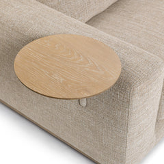 Donovan Bisque Sectional - Ornate Home