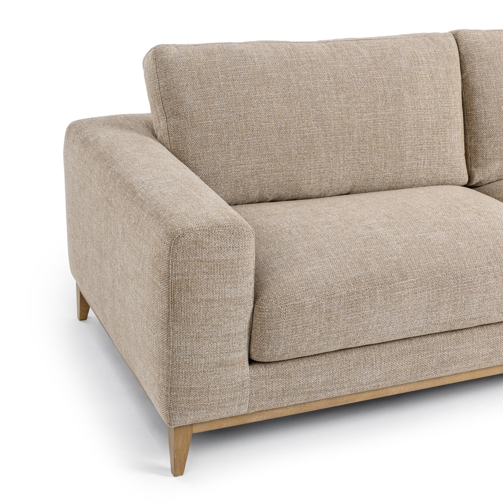 Donovan Bisque Sofa - Ornate Home