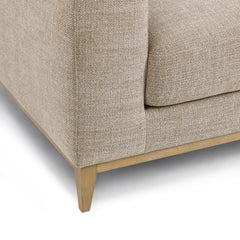 Donovan Bisque Sofa - Ornate Home